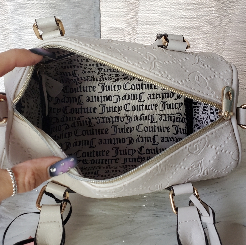 JUICY COUTURE angel best seller fame satchel crossbody bag - Picture 4 of 8